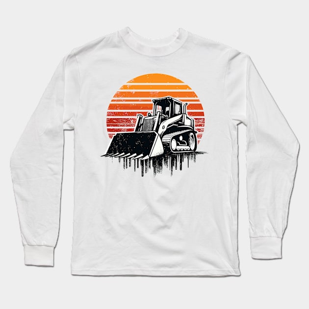 Loader Long Sleeve T-Shirt by Vehicles-Art